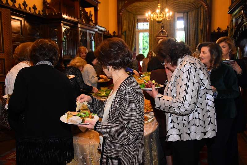 Young Women Christian Association lunch at Villa Linda Sursock